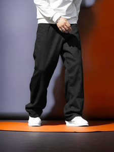 Menscomfots Regular Men Black Jeans