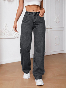 KOTTY Straight Fit Women Grey Jeans