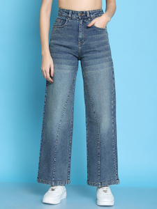 Puella Straight Fit Women Blue Jeans