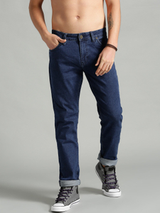 Roadster Slim Men Dark Blue Jeans