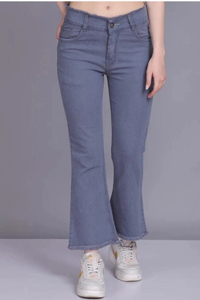 Trendylook Flared Women Grey Jeans