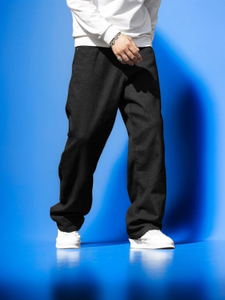 Menscomfots Regular Men Black Jeans