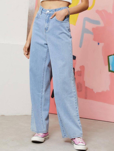 KOTTY Regular Women Light Blue Jeans