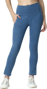 3BUTTERFLIES Skinny Women Blue Jeans