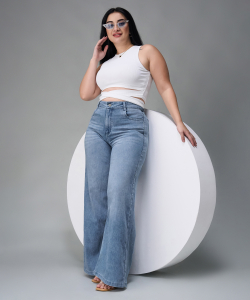 Miss Chase Relaxed Fit Women Light Blue Jeans