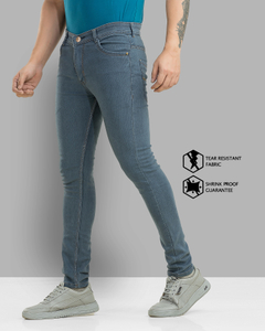 METRONAUT Slim Men Grey Jeans