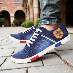 zovim Men denim shoes Sneakers For Men