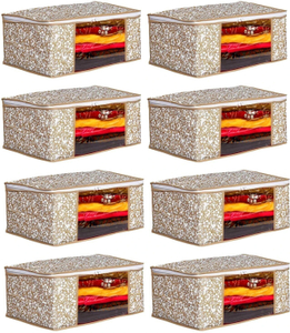 Sameer Enterprises 8 pcs Non Woven Saree Cover