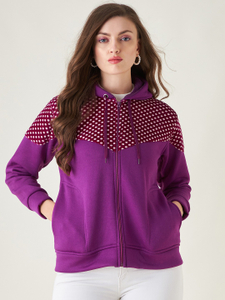 Pivl Full Sleeve Printed Women Jacket