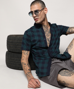 CAMPUS SUTRA Men Checkered Casual Multicolor Shirt