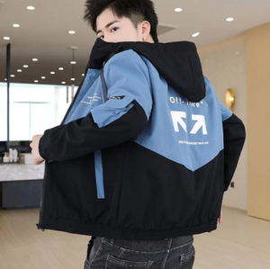 ZYRONA Full Sleeve Colorblock Men Jacket