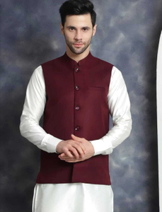 maksud enterprise Sleeveless Solid Men Jacket