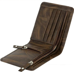 LOISE BORREN Boys Casual, Formal, Trendy, Travel Brown Artificial Leather Wallet