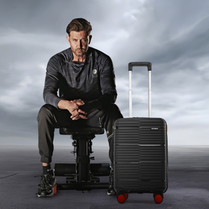 HRX by Hrithik Roshan Zanzibar Cabin Suitcase 8 Wheels - 22 inch