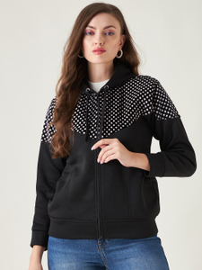 Pivl Full Sleeve Printed Women Jacket