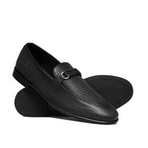 Black Leather Shoe PJ23