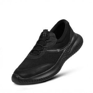 Classic Black SlipOn Sneakers RS02