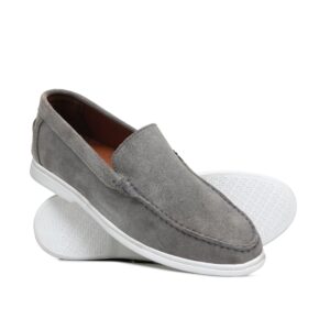 Grey Suede Shoe Ld02