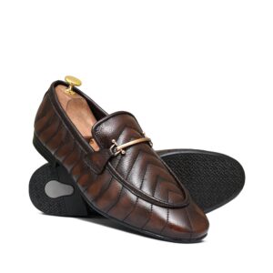 Brown Leather Shoe PJ05