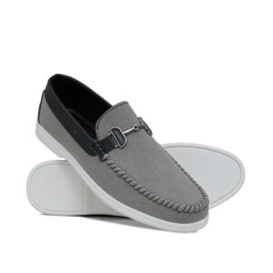 Grey Suede Shoe Lz05