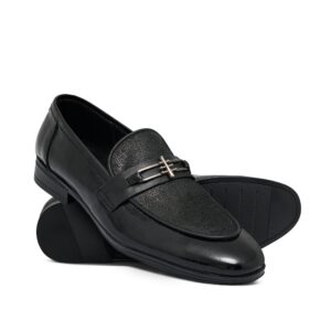 Black Patten Leather Shoe pz03