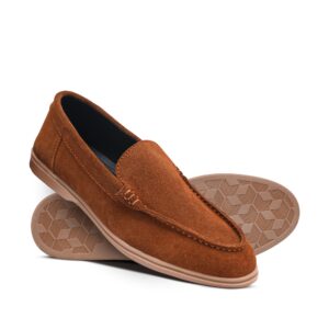 Ochre Suede Shoe LU06