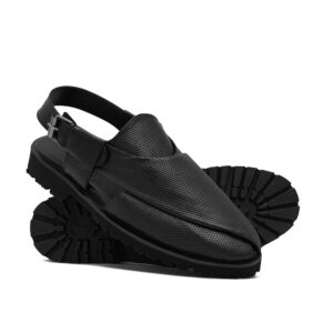 Black Doted Sandal DJ04