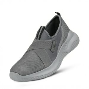 ComfortFit Grey SlipOn Sneakers RS16