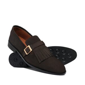 Choco Brown Leather Shoe Ph01