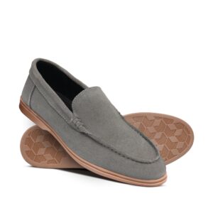 Grey Suede Shoe LU08