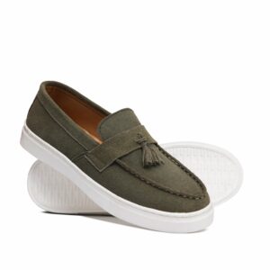 Imported High Sole Suede Shoe PM06