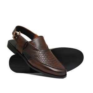 Brown Peshawari Chappal DZ62