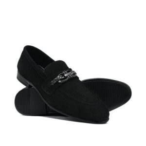 Black Leather Shoe PJ10