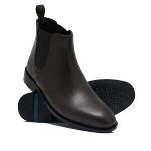 Brown Chelsea Boots PU04