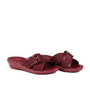 Maroon Comfy Slides WC06