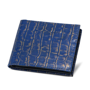 MenBlueLeatherWallet597CH