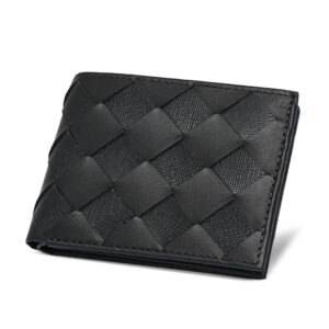 MenBlackLeatherWalletBY39