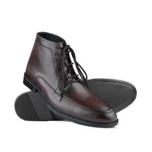 Classic Leather LaceUp Ankle Boots PD11