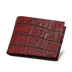 MenMaroonLeatherWallet597C