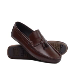 Dark Brown Tassel Loafer LS01